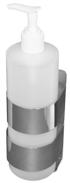 Soap Dispenser, 16 oz, Stainless Steel