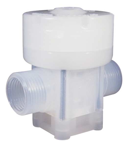 Diaphragm Valve, 1/4 In., FNPT, 0.6Cv, PFA