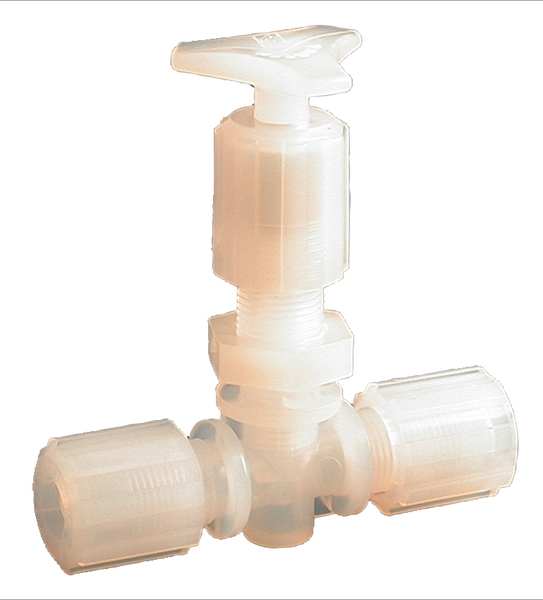 Needle Valve, Straight, 1/4 In., Flare