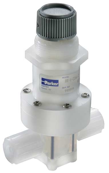 Pressure Regulator, 1/4 In, 0 to 30 psi