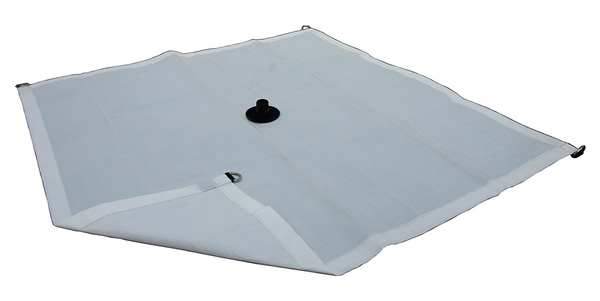 Tarp, Fire Retard Drainage, Poly, 12x12Ft