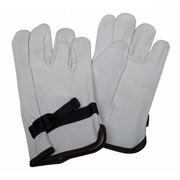 Electrical Glove Protector, 11, White, PR