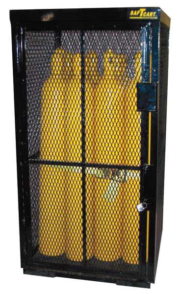 Gas Cylinder Cabinet, 42X39, Capacity 16