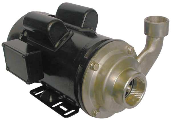 Pump, Centrifugal, SS, 1-1/2 HP, 1 PH