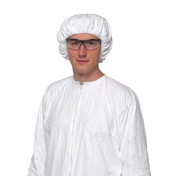 Tyvek Isoclean Bouffant Cap, White, Universal, PK250