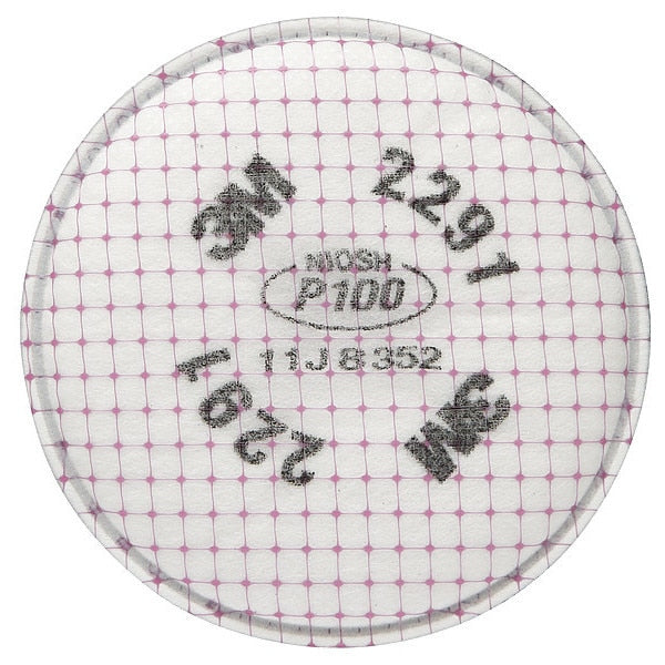 Filter, Bayonet, P100, Magenta, 2 PK, NIOSH