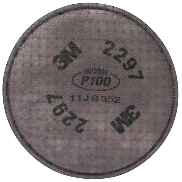 Filter, Bayonet, P100, Nuisance Level OV, Magenta, 2 PK, NIOSH