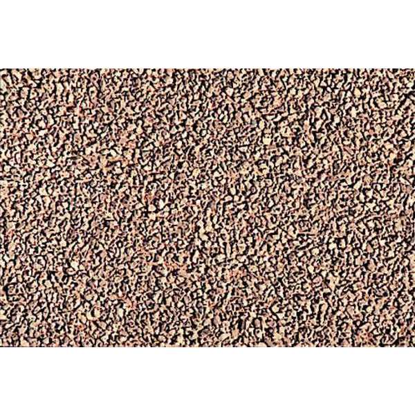 Natural Rock Trash Can Panel, River Rock