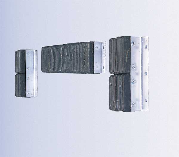 Dock Bumper, 10x4-1/2x14-3/4 In., Rubber