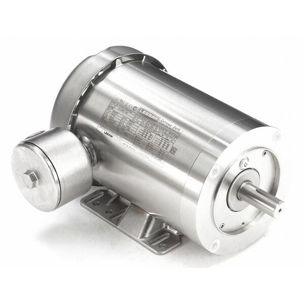 Washdown Motor, 3 Ph, TEFC, 2 HP, 3490 rpm