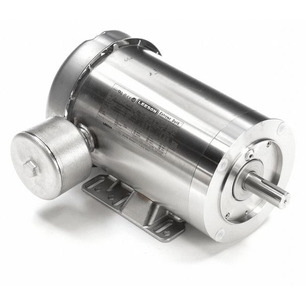 Washdown Motor, 3 Ph, TEFC, 2 HP, 1745 rpm