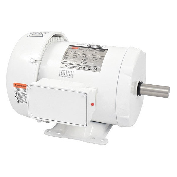 Washdown Motor, 3 Ph, TEFC, 5 HP, 1760 rpm