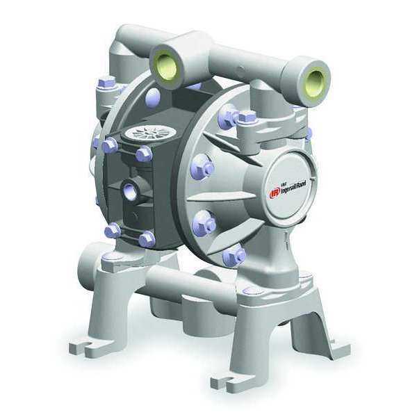 Double Diaphragm Pump, Polypropylene, Air Operated, Santoprene