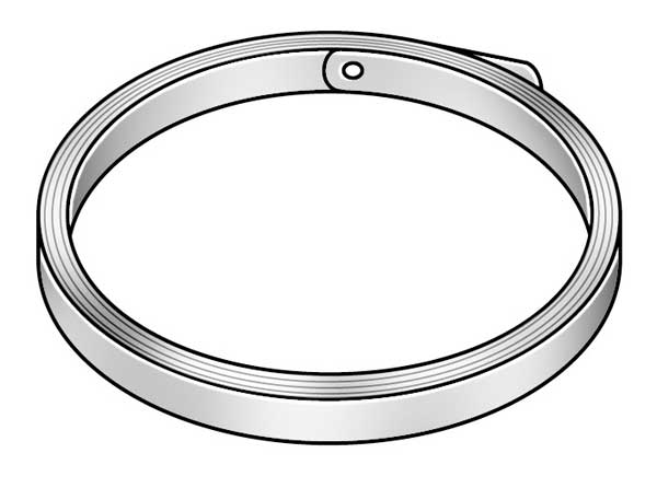 Feeler Gauge, High Carbon Steel, 0.0050 In