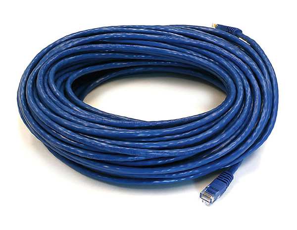 Ethernet Cable, Cat 6, Blue, 75 ft.