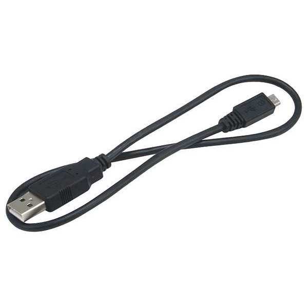 USB 2.0 Cable, 1.5 ft.L, Black