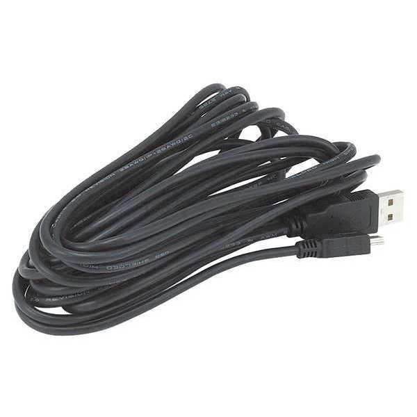 USB 2.0 Cable, 15 ft.L, Black
