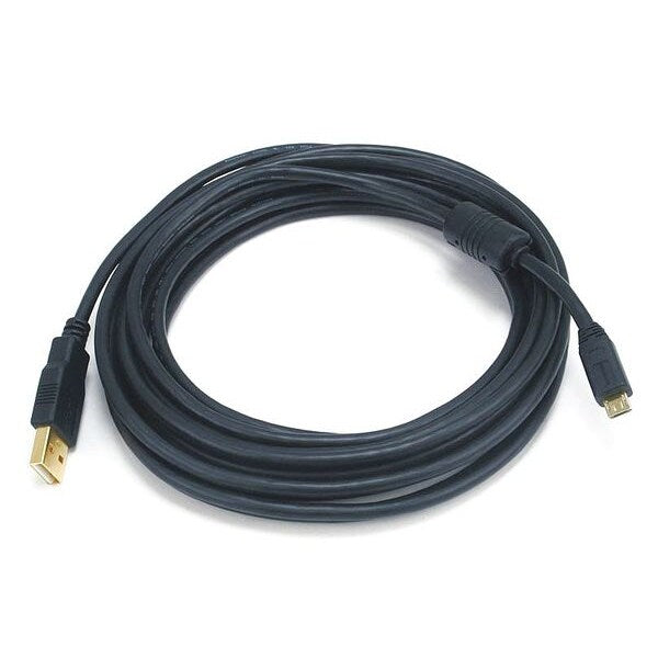 USB 2.0 Cable, 15 ft.L, Black