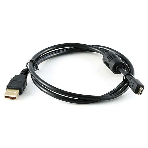 USB 2.0 Cable, 3 ft.L, Black