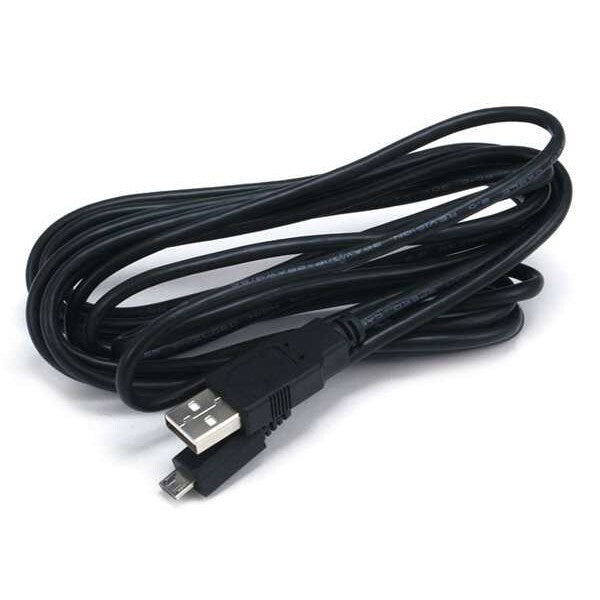 USB 2.0 Cable, 10 ft.L, Black