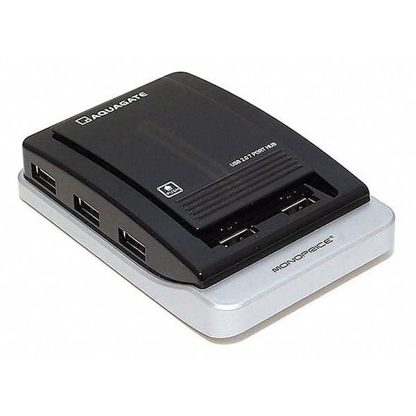 USB Hub, 7P, 44 in cable, 4-1/2in L, 3in W