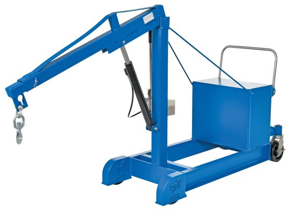 Mobile Floor Crane, Counter Balance, 500Lb