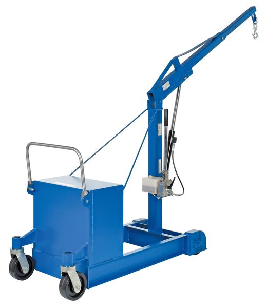 Mobile Floor Crane, Counter Balance, 500Lb
