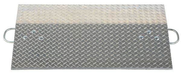 Dockplate, Aluminum, 700 lb, 24 x 36 In