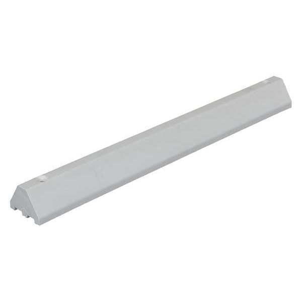 Parking Curb, 4 in H, 6 ft L, 6 in W, White