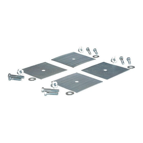 Speed Bump Glue Down Kit, Stainless Steel, Steel, Silver