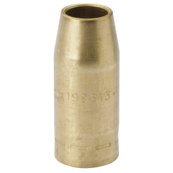 Nozzle, Flush, Bore 5/8 In, Screw on