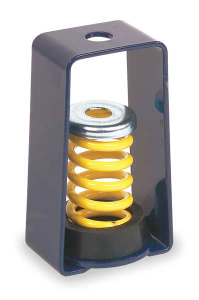 Vibration Isolator, Spring, 162 to 210 lb.