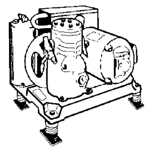 Flr Mnt Seismic and Wind Vibration Isltr, Capacity Range: 765 to 1020 lb