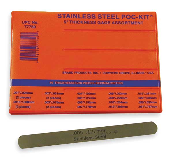 Feeler Gage Set, 20 PC