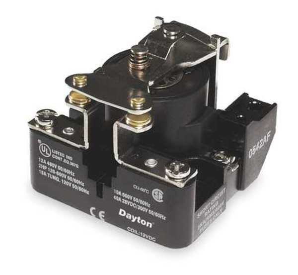 Open Power Relay, Surface Mounted, SPST-NO, 240V AC, 4 Pins, 1 Poles
