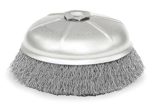 Crimped Wire Cup Wire Brush, 4