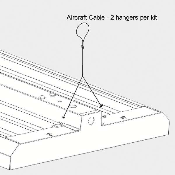 Aircraft Cable Hanging Kit, F/FGB Fixture