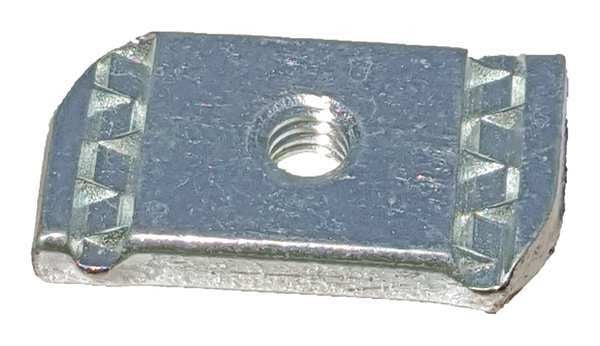 Channel Springless Nut, 5/16 In, PK25