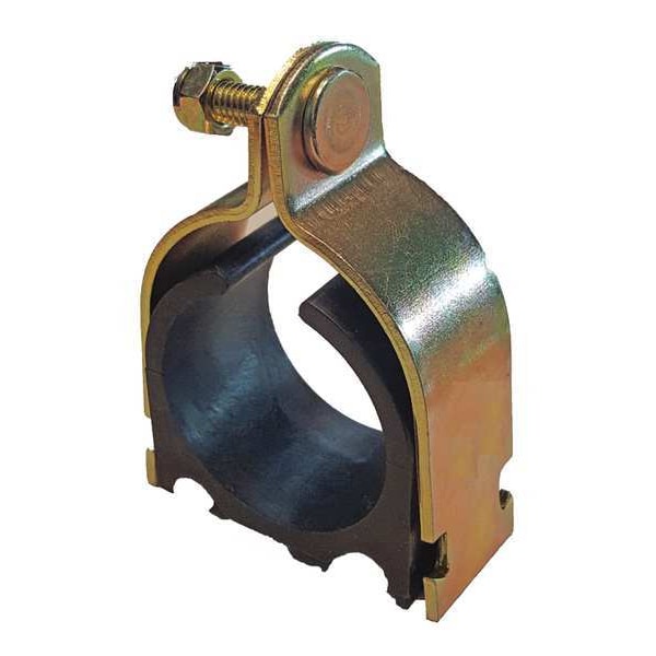 Channel Cushioned Clamp, 5/8 In, Gold