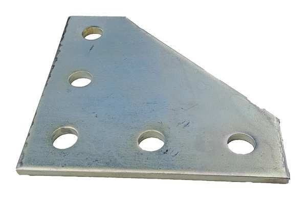 Channel Flat Plate, Silver