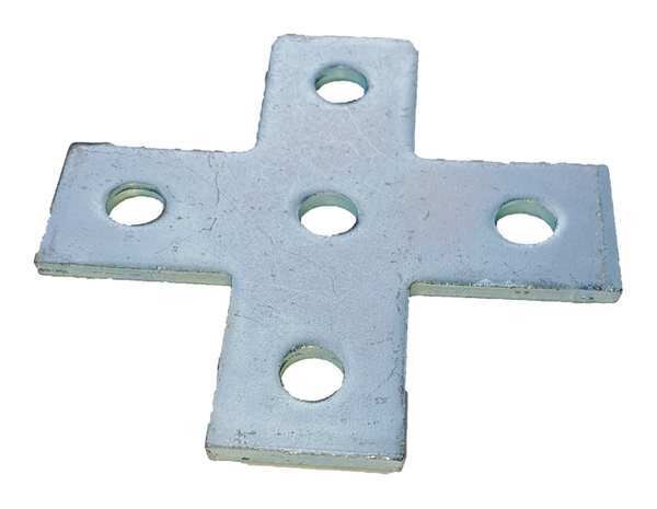 Channel Flat Plate, Silver