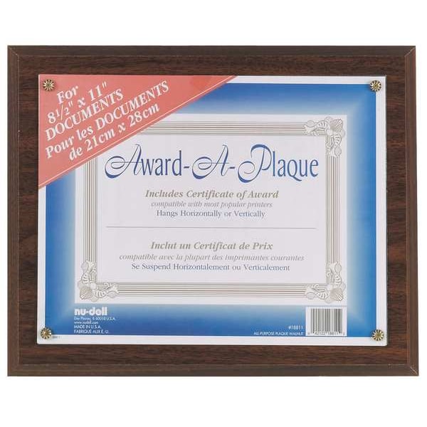 Award-A-Plaque Walnut