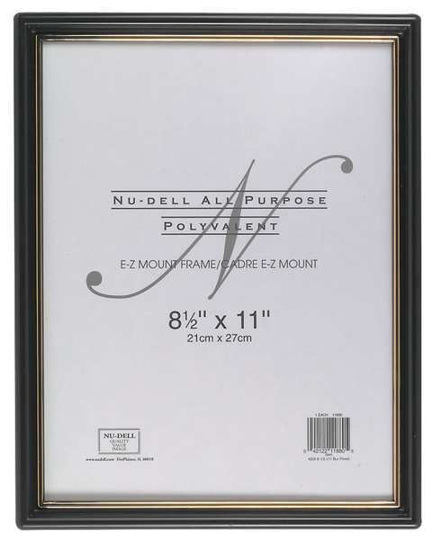 E-Z Mount Frame 8.5x11 Black
