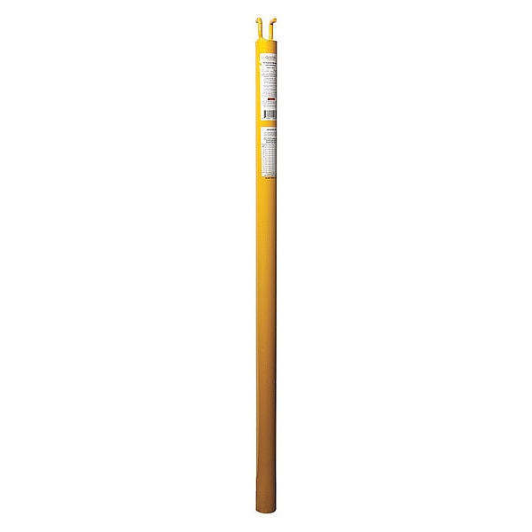Warning Line Mast, 40 In. H, Yellow