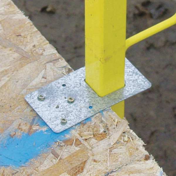 Extended Guardrail Gusset, 16 In. H