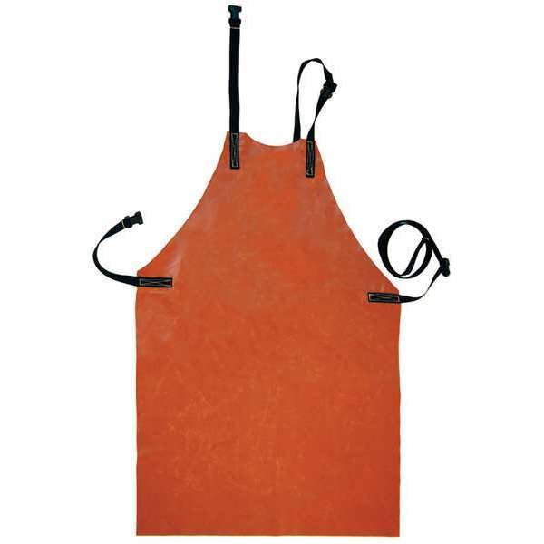 Flame-Resistant Ins. Apron, Brown, 42 In