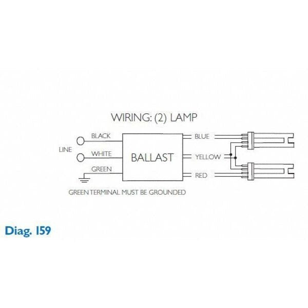 CFL Ballast, Electronic, 93W, 120/277V