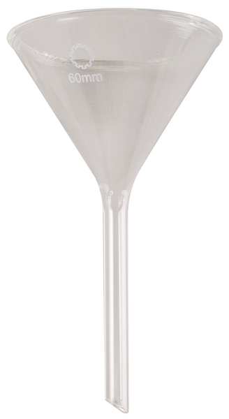 Funnel, Glass, 60mm Rim, 60mm Stem, PK12