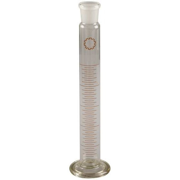 Graduated Cylinder, 100mL, Glass, Clr, PK12