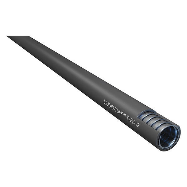 Liquid-Tight Conduit, 3/8 In x 100ft, Gray